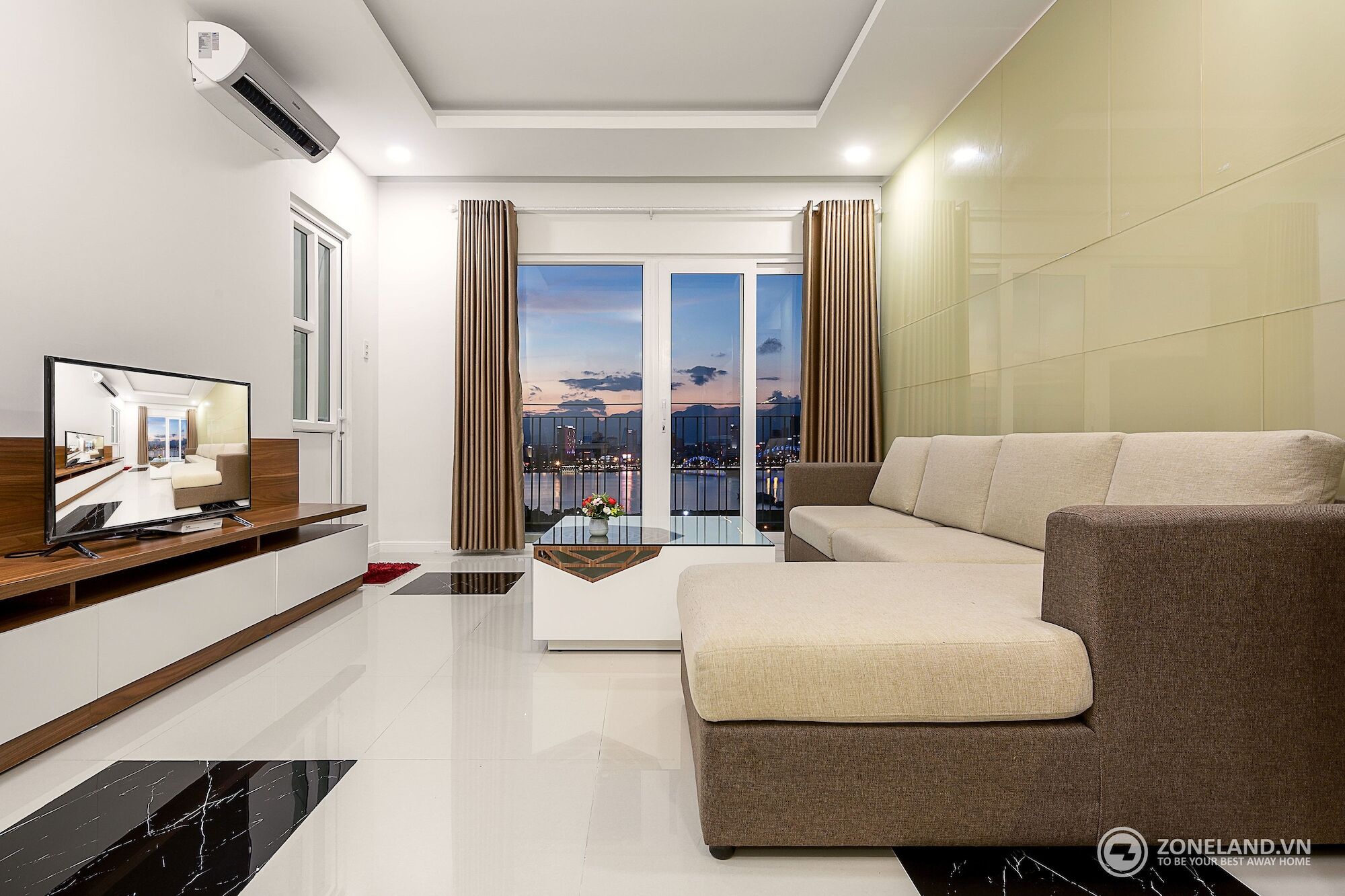 Zoneland Apartments - Monarchy Riverside Son Tra Екстериор снимка